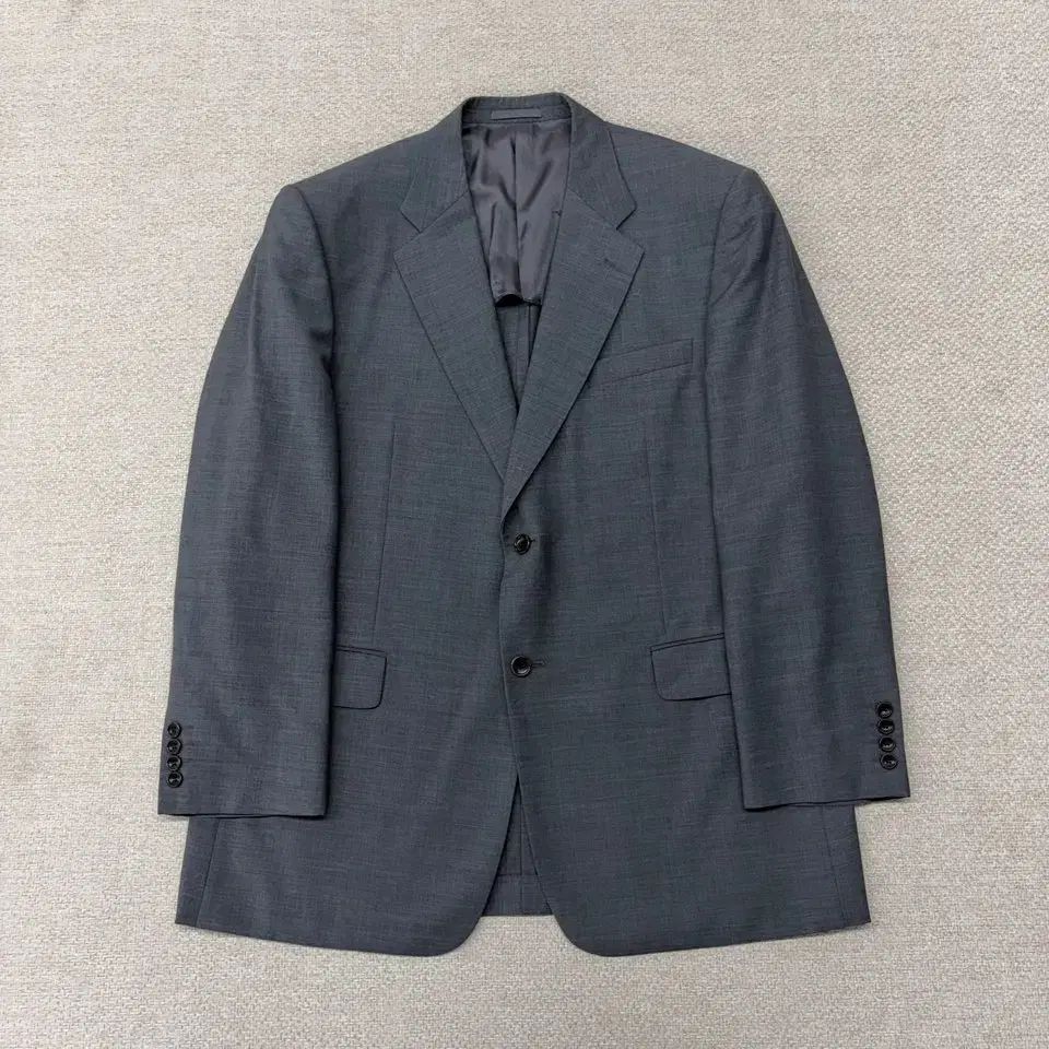 YVES SAINT LAURENT イヴ・サンローラン グレー ブレーザー