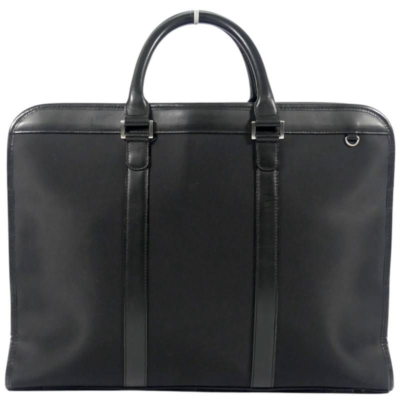 バーバリー　ブラックレーベル　本革　ブリーフケース　ビジネス　黒　A4 BURBERRY BLACK LABEL バーバリーブラックレーベル ビジネスバッグ 黒