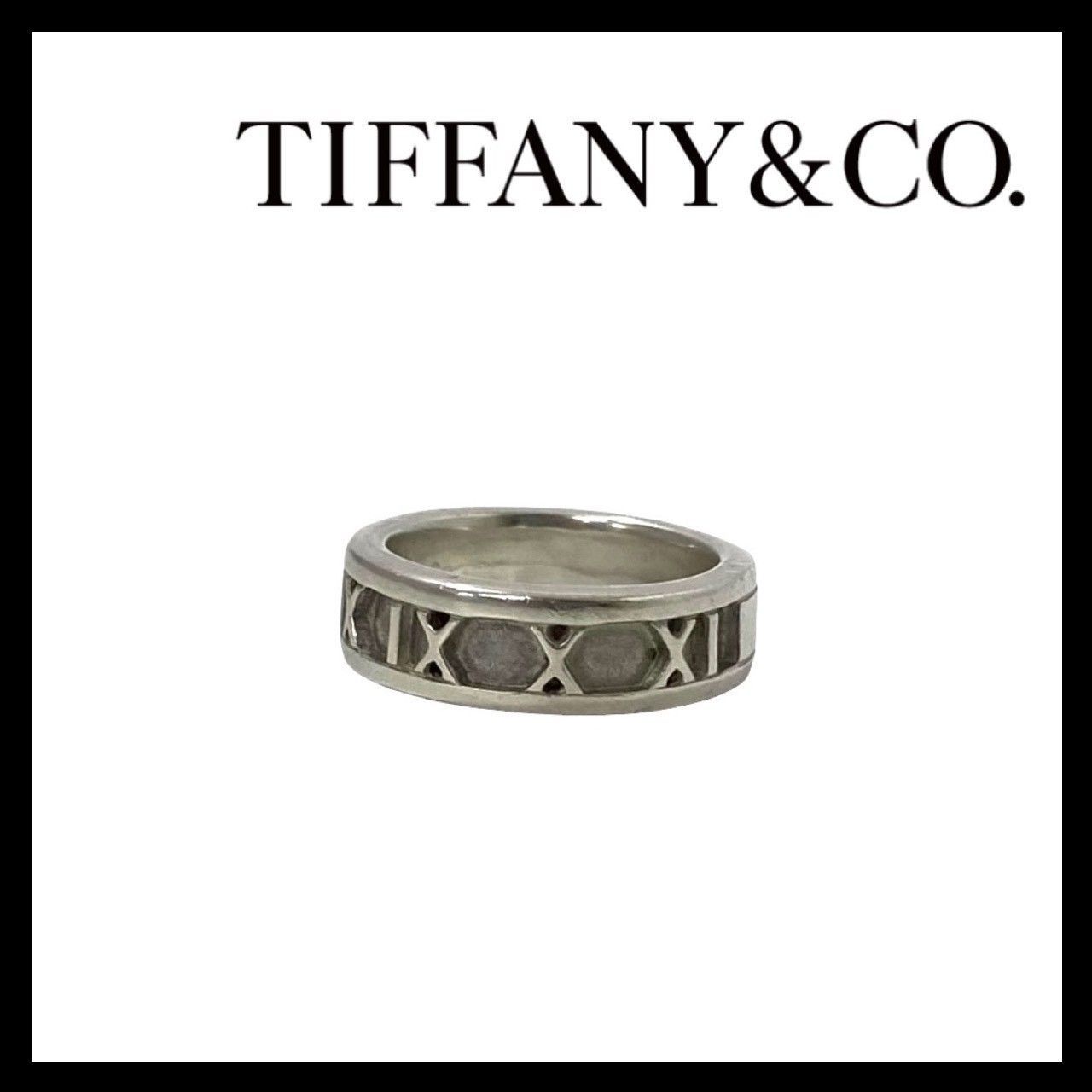 TIFFANY&Co.】アトラス 1995 リング SV925 SILVER/シルバー 総重量約