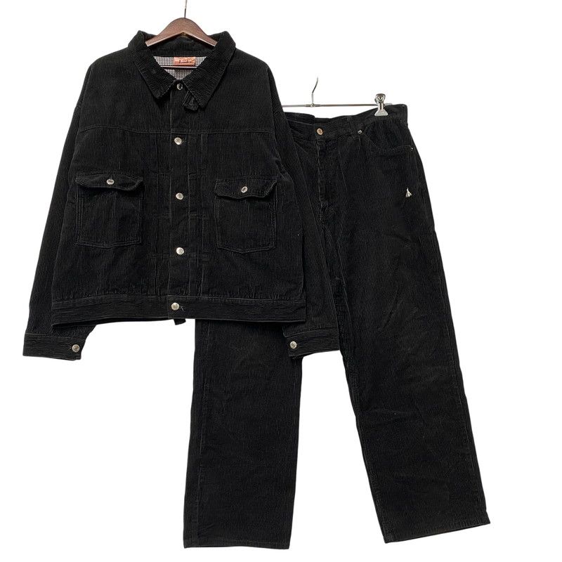 【中古品】 FREAK'S STORE フリークスストア × I NEED YOU BABY アイニーヂューベイべーSET CORDUROY WIDE PANTS & TRACKER JACKET SET-UP 【147-260529-ya-11-izu】