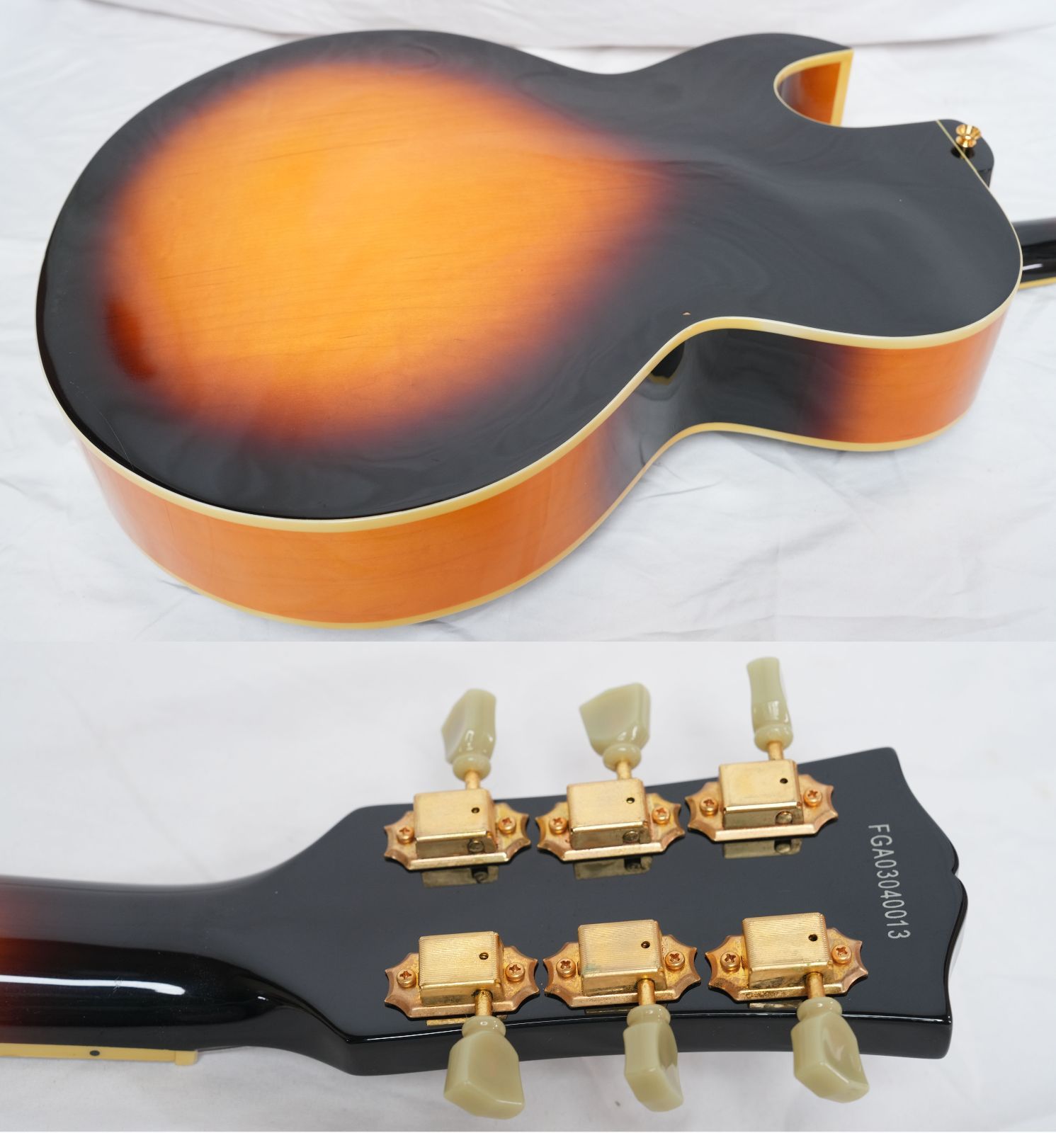 Bunny RFA-65 フルアコ ☆BURNY RFA-65 Sunburst フルアコモデル ジャズギター 2003年製 美品