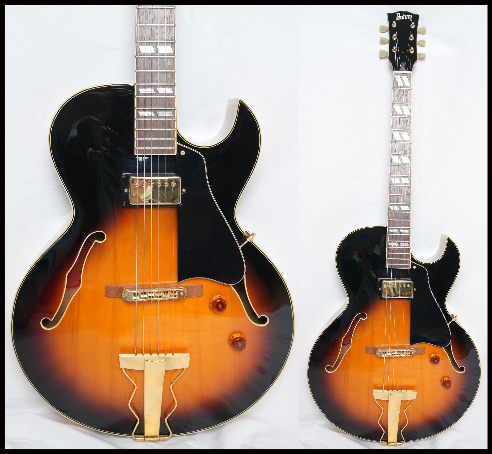 Bunny RFA-65 フルアコ ☆BURNY RFA-65 Sunburst フルアコモデル ジャズギター 2003年製 美品