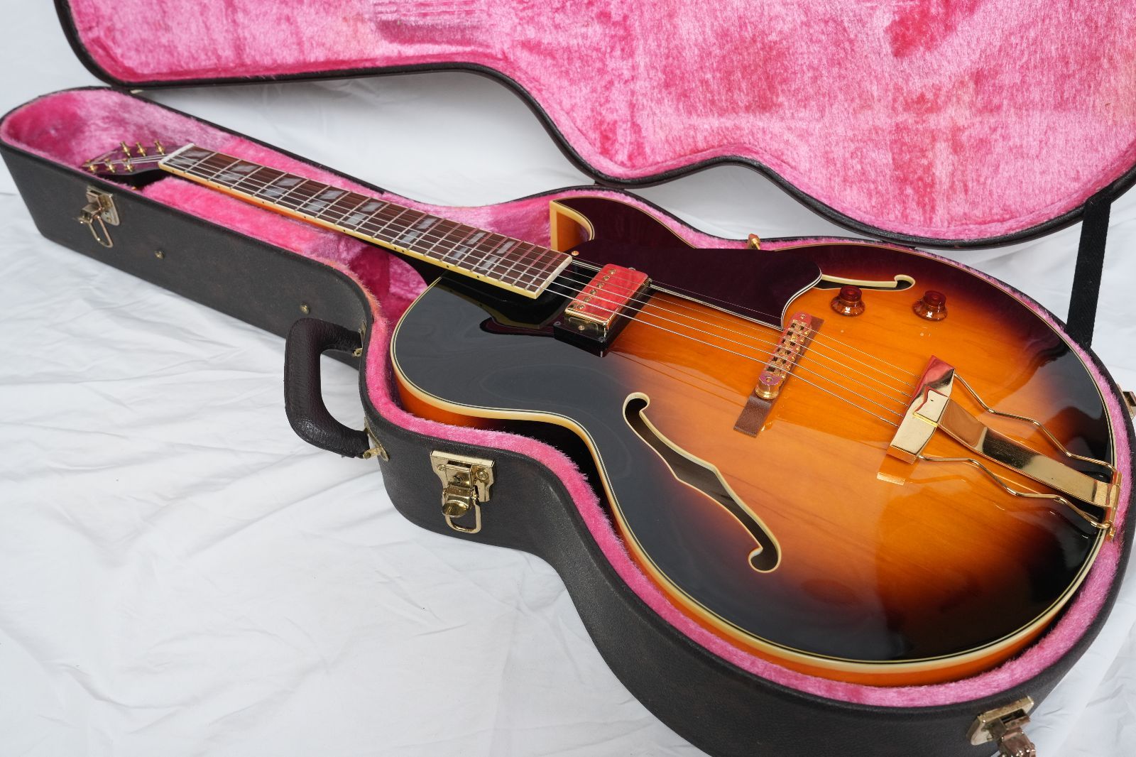 ☆BURNY RFA-65 Sunburst フルアコモデル ジャズギター 2003年製 美品