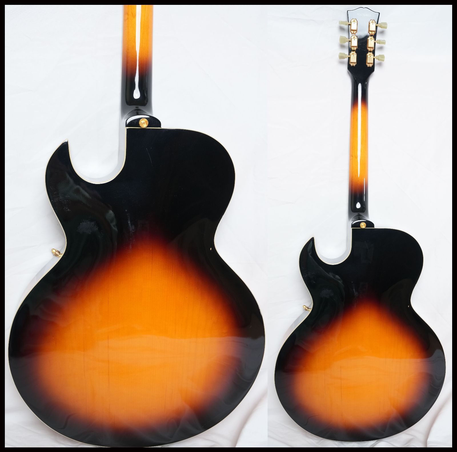 ☆BURNY RFA-65 Sunburst フルアコモデル ジャズギター 2003年製 美品