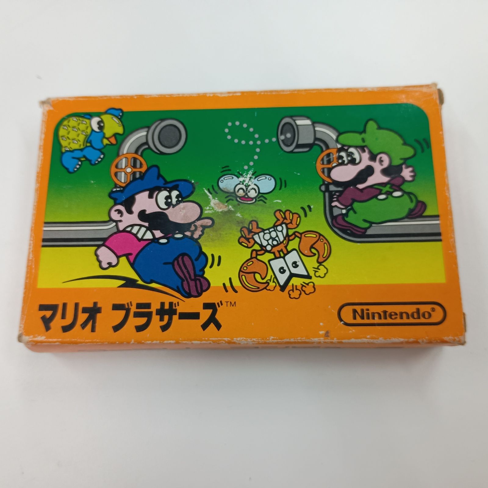 マリオブラザーズ ファミコン ソフト ファミリーコンピュータ 箱・説明