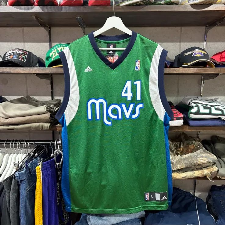 Dallas Mavericks / Dirk Nowitzki #41 / Adidas Alternate Jersey