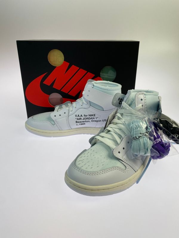 NIKE ナイキ × V.A.A. AIR JORDAN 1 RETRO HIGH OG SP AA3834-100 ヴァージル アブロー アーカイブ エア ジョーダン 1 ハイ オージー スペシャル スニーカー【160-260529-yn-37-min】