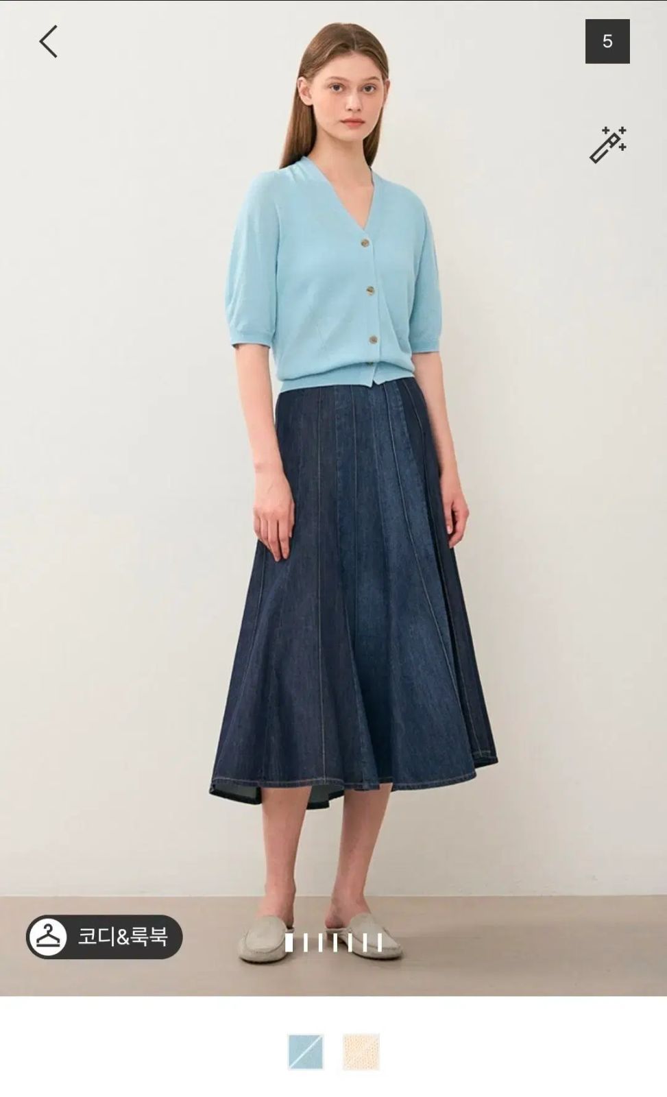 the CASHMERE ホールガーメントニットカーディガン