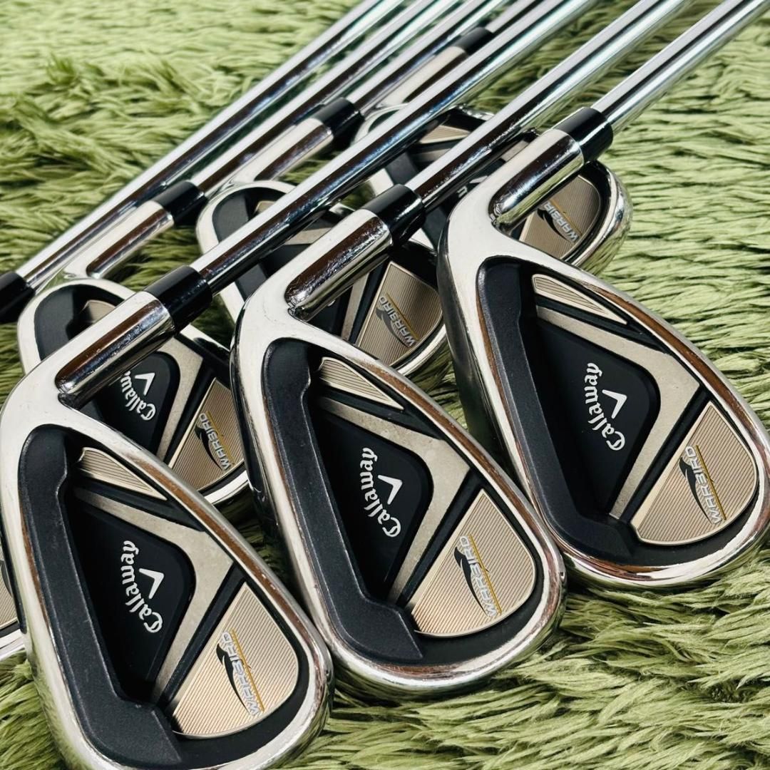 【中古】キャロウェイ ウォーバード アイアン7本セット メンズゴルフ 初心者 入門 現行 Callaway WARBIRD スチールシャフト 右利き 男性 flex UNI
