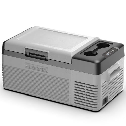☆新品☆【2026新登場】Alpicool 車載冷蔵庫 15L ポータブル冷蔵庫 -20℃?20℃ 急速冷凍 車載れいぞうこ 小型 省エネ コンパクト 3WAY電源対応 DC12V/24V AC100V 車載家庭両用 耐震設計 低電圧保護 車 a477c797