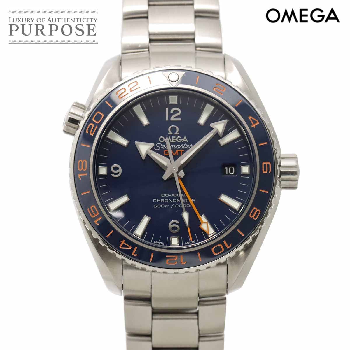 オメガ OMEGA シーマスター プラネットオーシャン 600M コーアクシャル GMT 232 30 44 22 03 001 腕時計 自動巻き Seamaster 90326825
