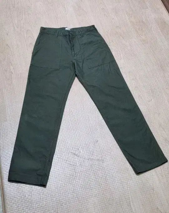 エスピオナージ ビル ファティーグ パンツ m DARKオリーブ