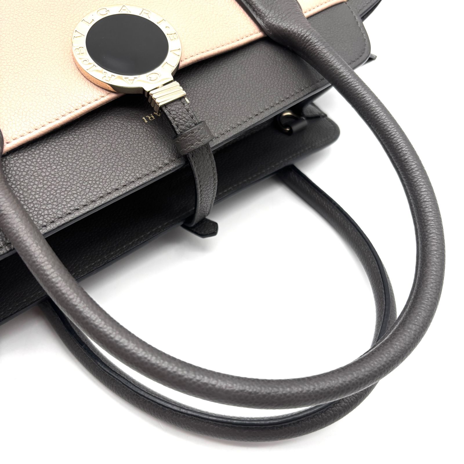 未使用に近い ブルガリ BVLGARI アルバ 2WAY ハンドバッグ ショルダー