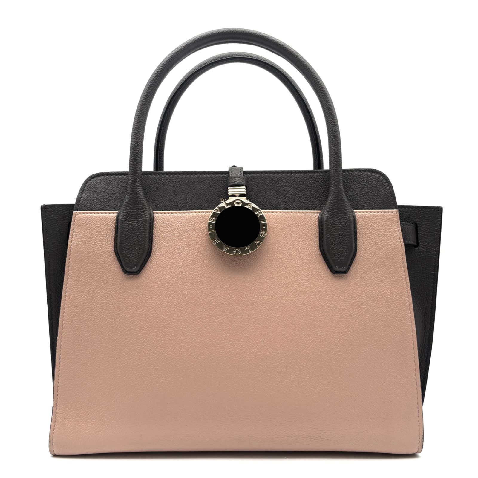 BVLGARI ブルガリ　アルバ　 ホワイト/ブラック　2WAY【極美品】 未使用に近い ブルガリ BVLGARI アルバ 2WAY ハンドバッグ ショルダー
