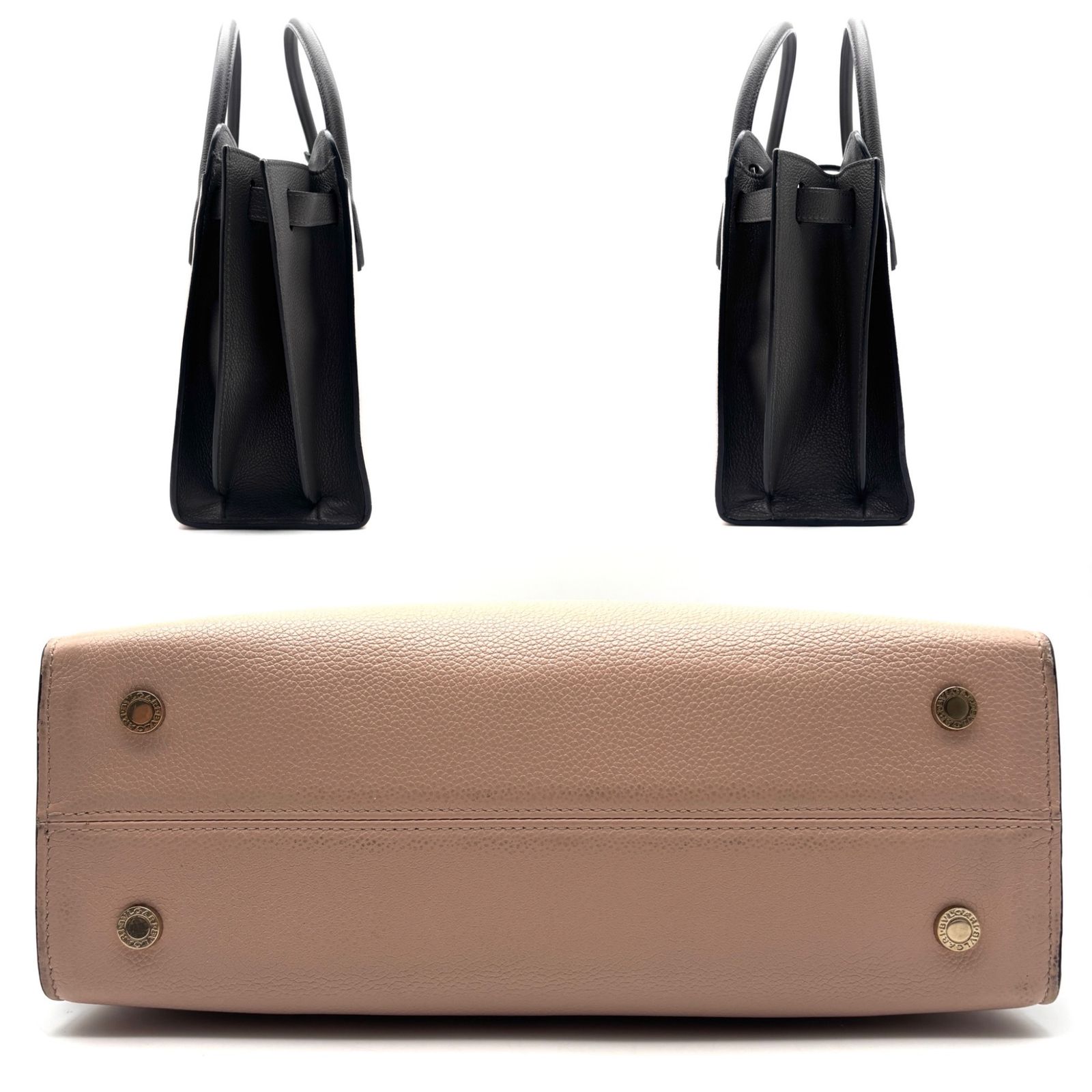未使用に近い ブルガリ BVLGARI アルバ 2WAY ハンドバッグ ショルダー