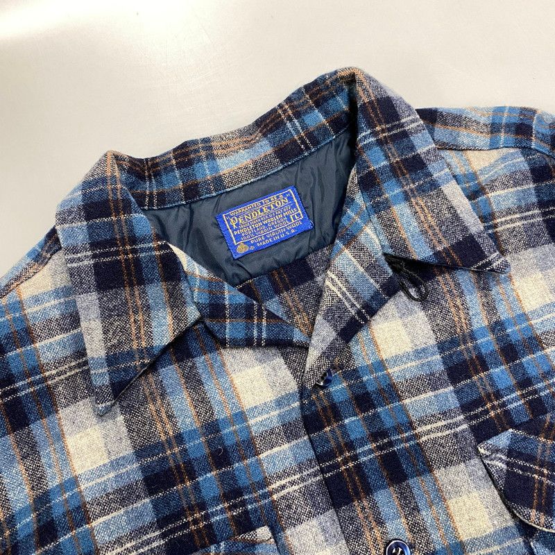 中古品】 PENDLETON ペンドルトン 70S USA製 BOARD SHIRT ボード