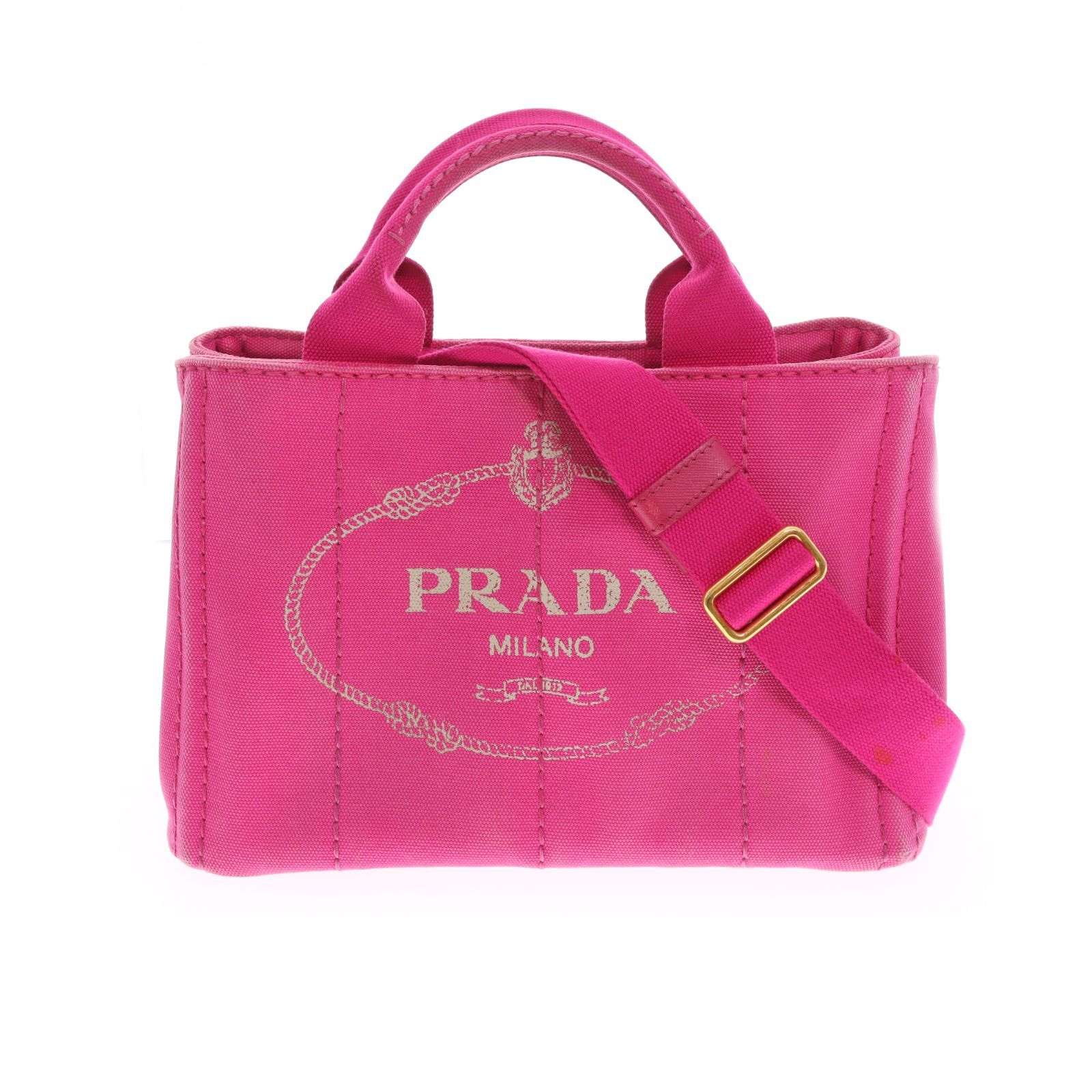 中古】PRADA プラダ カナパ2WAYトートバッグ レディース メンズ バッグ