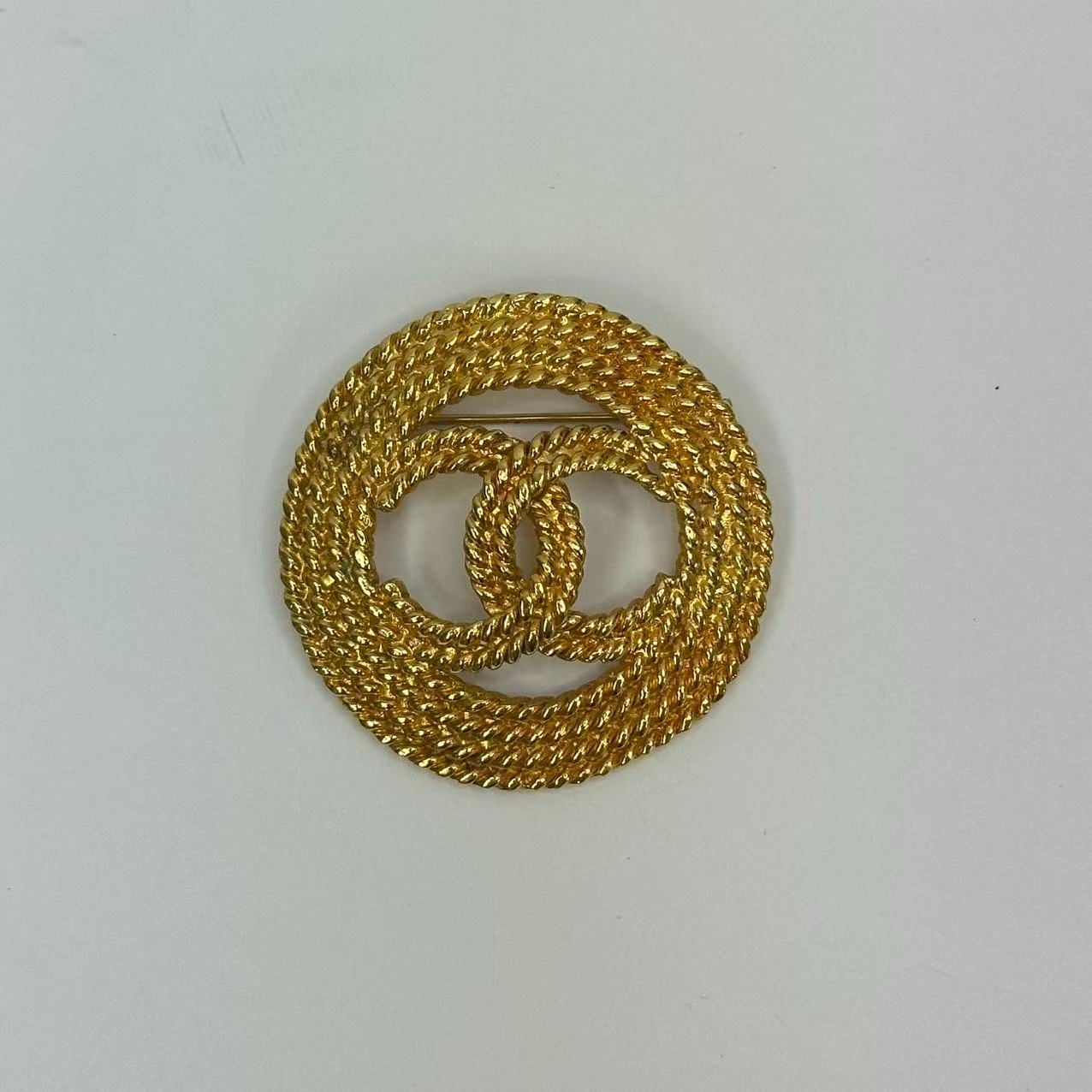 CHANEL シャネル 2 9 サークル ココマーク ブローチ