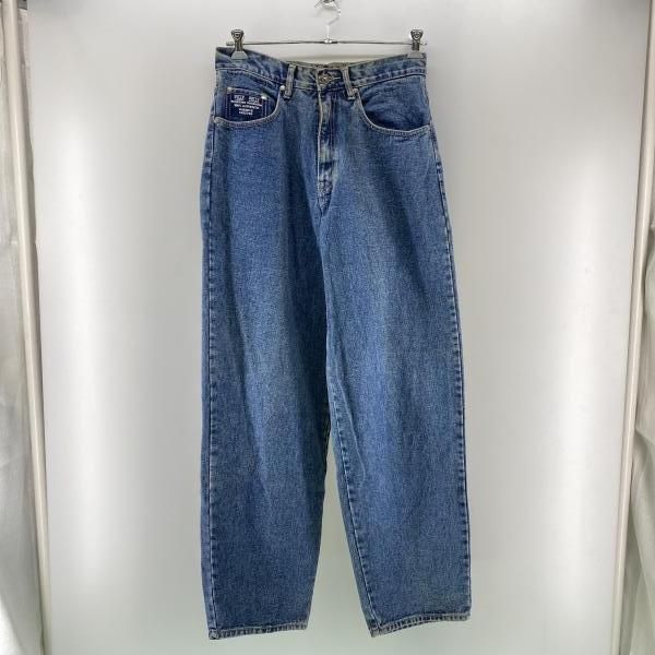 【中古】90s PELLE PELLE バギーデニム インディゴ サイズW32 ペレペレ[24]