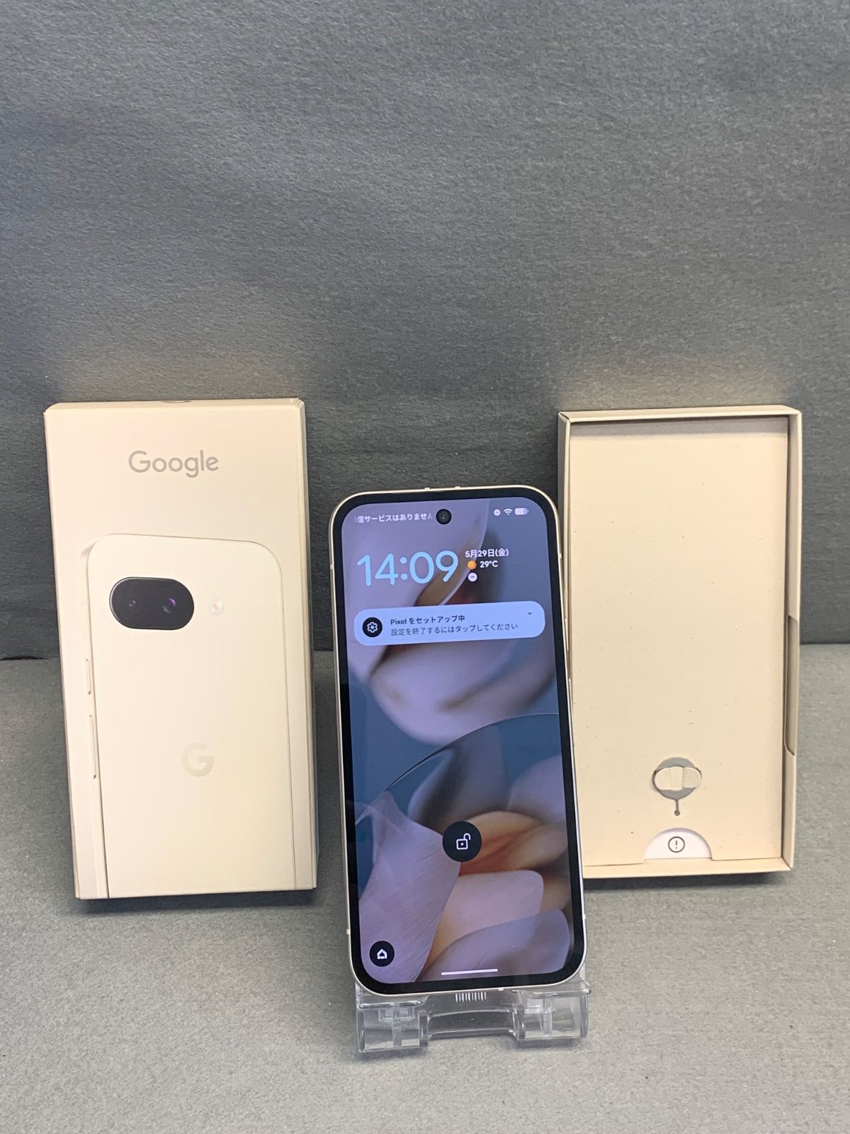 超美品 SIMフリー Google pixel 9a 128GB ポーセリン色