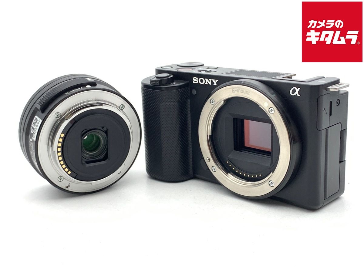 【中古】 【並品】 ソニー VLOGCAM ZV-E10 パワーズームレンズキット ブラック