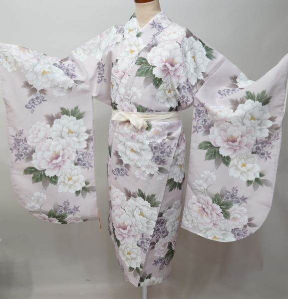 二尺袖着物 単品 仕立て上がり bonheur saisons ボヌールセゾン 着物丈