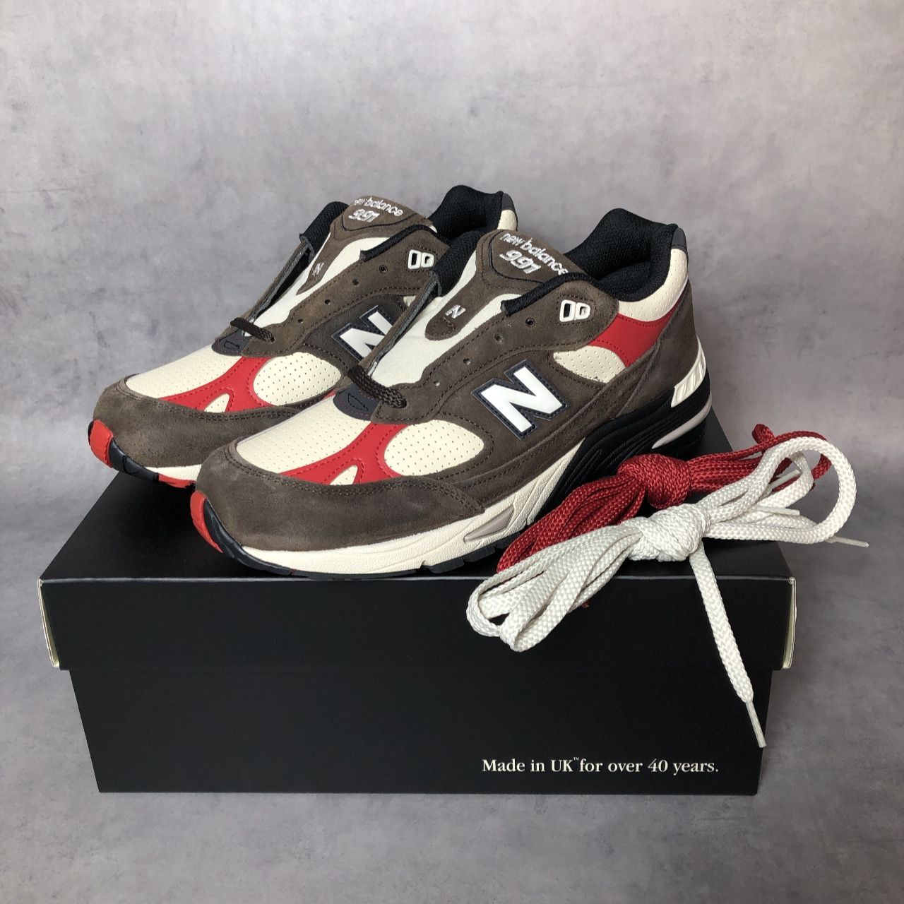 PQ418new balance / Aime Leon Dore : M991AL127½Chocolate  England製 ニューバランス  エメレオンドレ