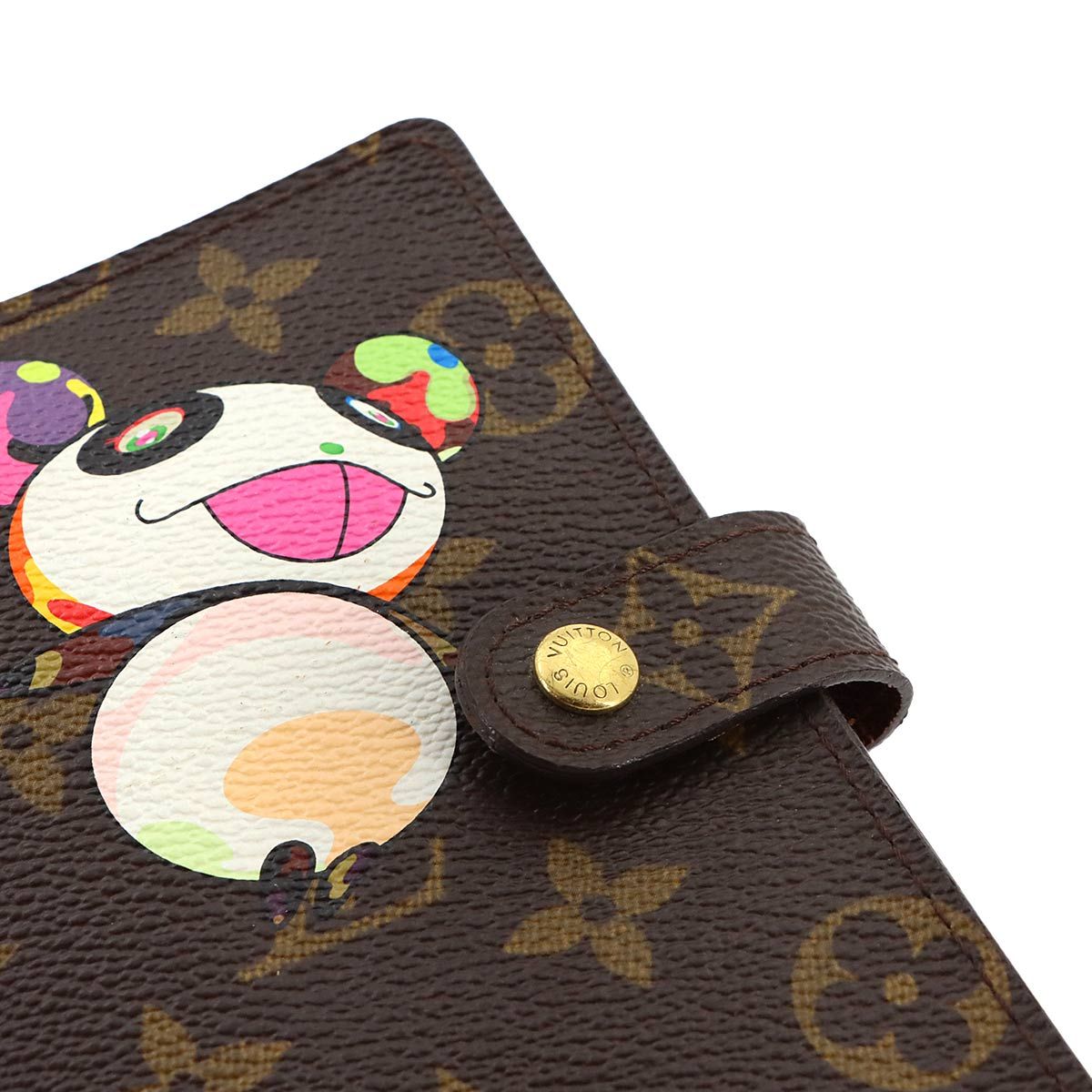 新品同様 ルイ ヴィトン LOUIS VUITTON モノグラム パンダ アジェンダ 