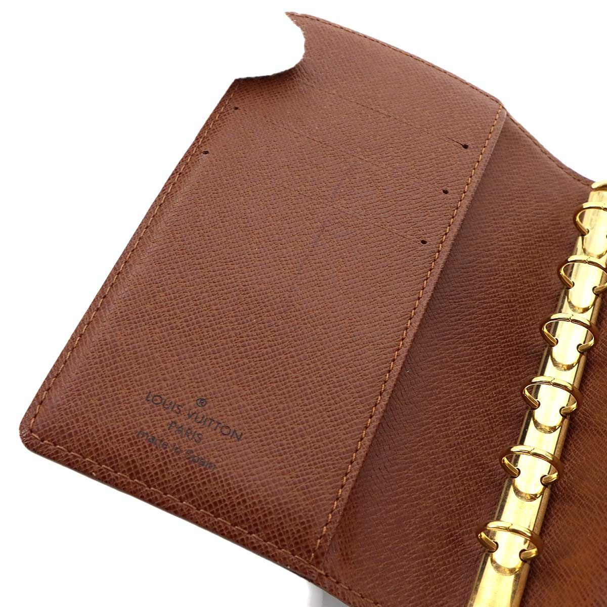 新品同様 ルイ ヴィトン LOUIS VUITTON モノグラム パンダ アジェンダ 