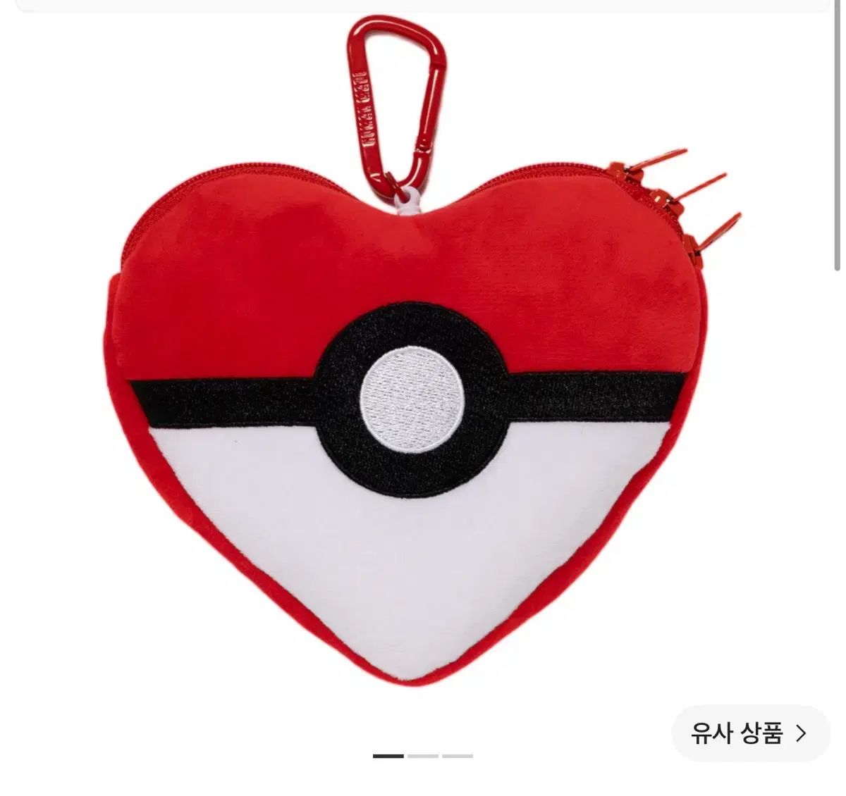 HUMAN MADE(ヒューマンメイド) ヒューマンメイド ポケットモンスター ハート ぬいぐるみ パスケース レッド