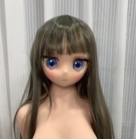 ソフトTPE製ヘッドドールパーツリアルドール135-168cmドール適用　ウィッグ選べる　ジョイントボルト付き　 M16 撮影用　 鑑賞用 水洗い可能13