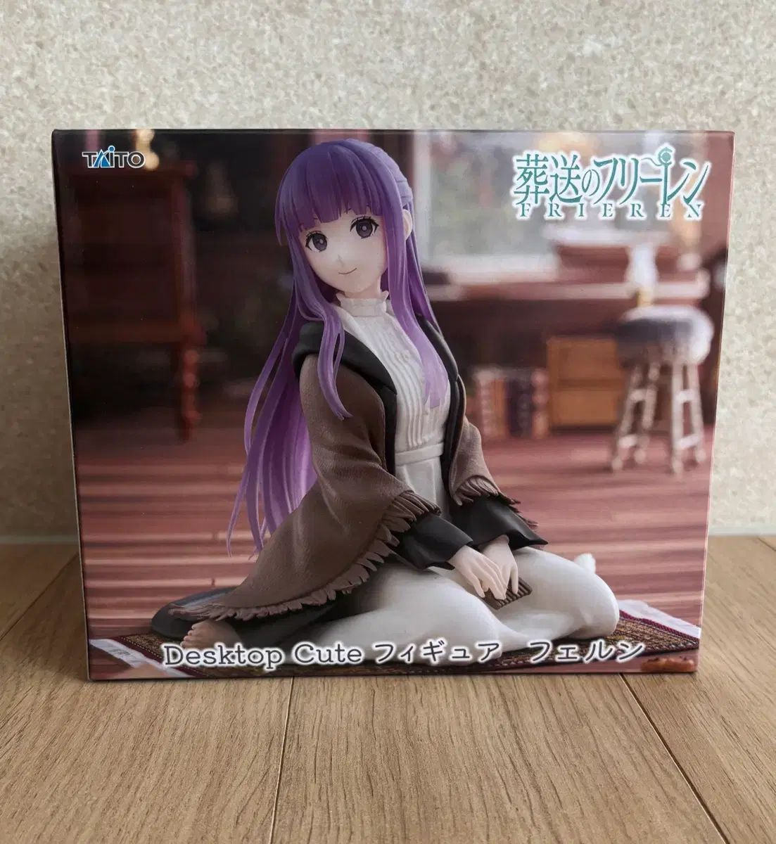 (未開封) タイトー 葬送のフリーレン デスクトップ キュート フェルン
