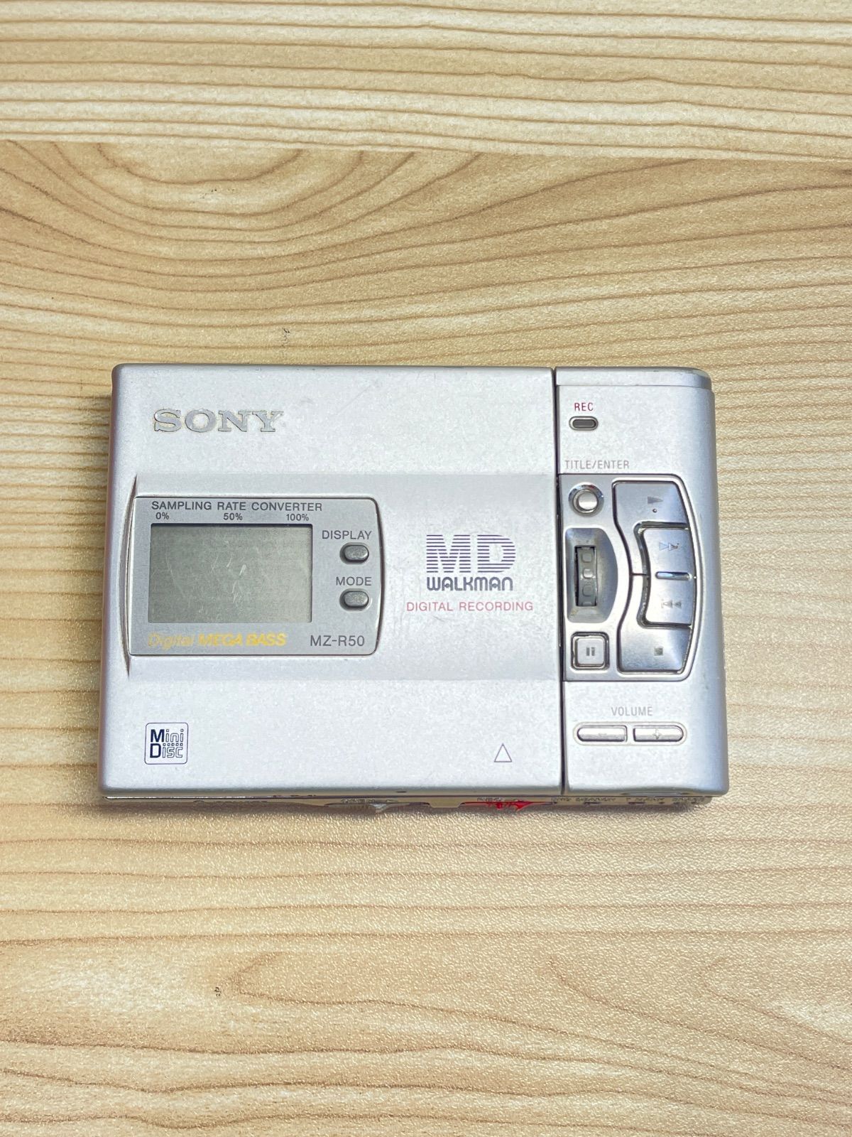 動作未確認/ジャンク】SONY ポータブルMDプレイヤー MZ-R50 - メルカリ