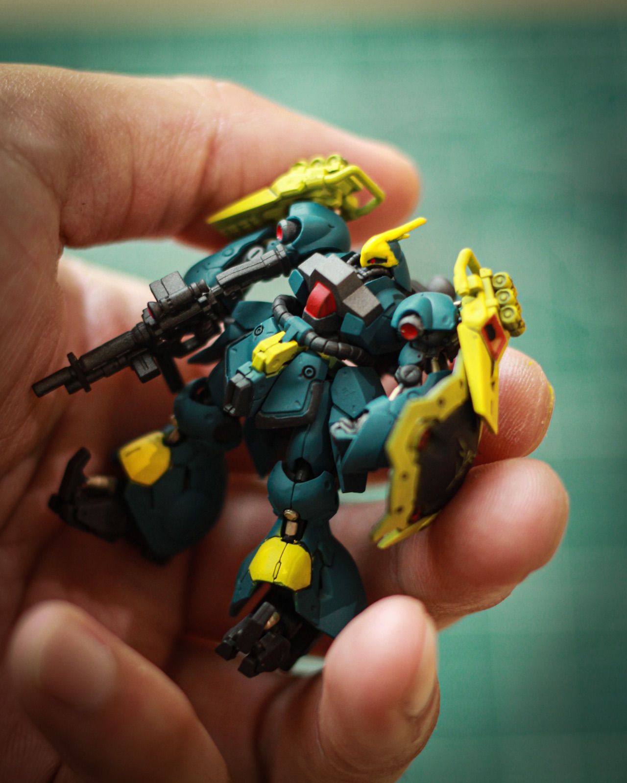 ガンダム アーティファクト ヤクト・ドーガ（ギュネイ機）塗装完成品