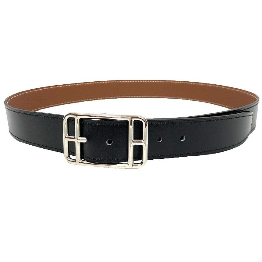 エルメス HERMES レザー ベルト メンズ ケープコッド リバーシブル 100