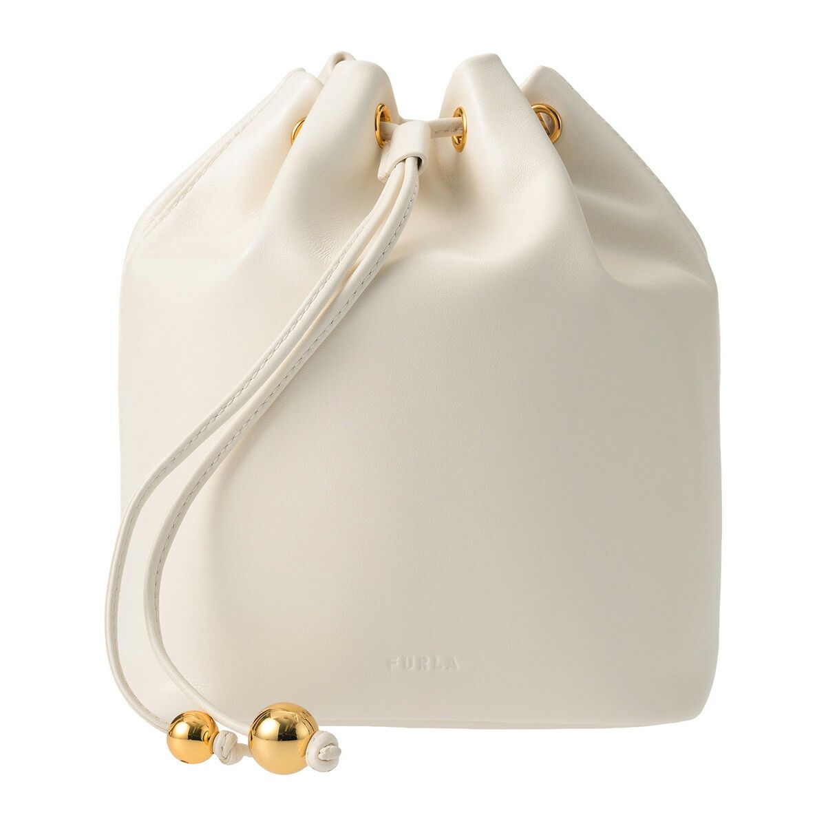 新品 フルラ FURLA ハンドバッグ スフェラ ソフトミニバケットバッグ パンナ