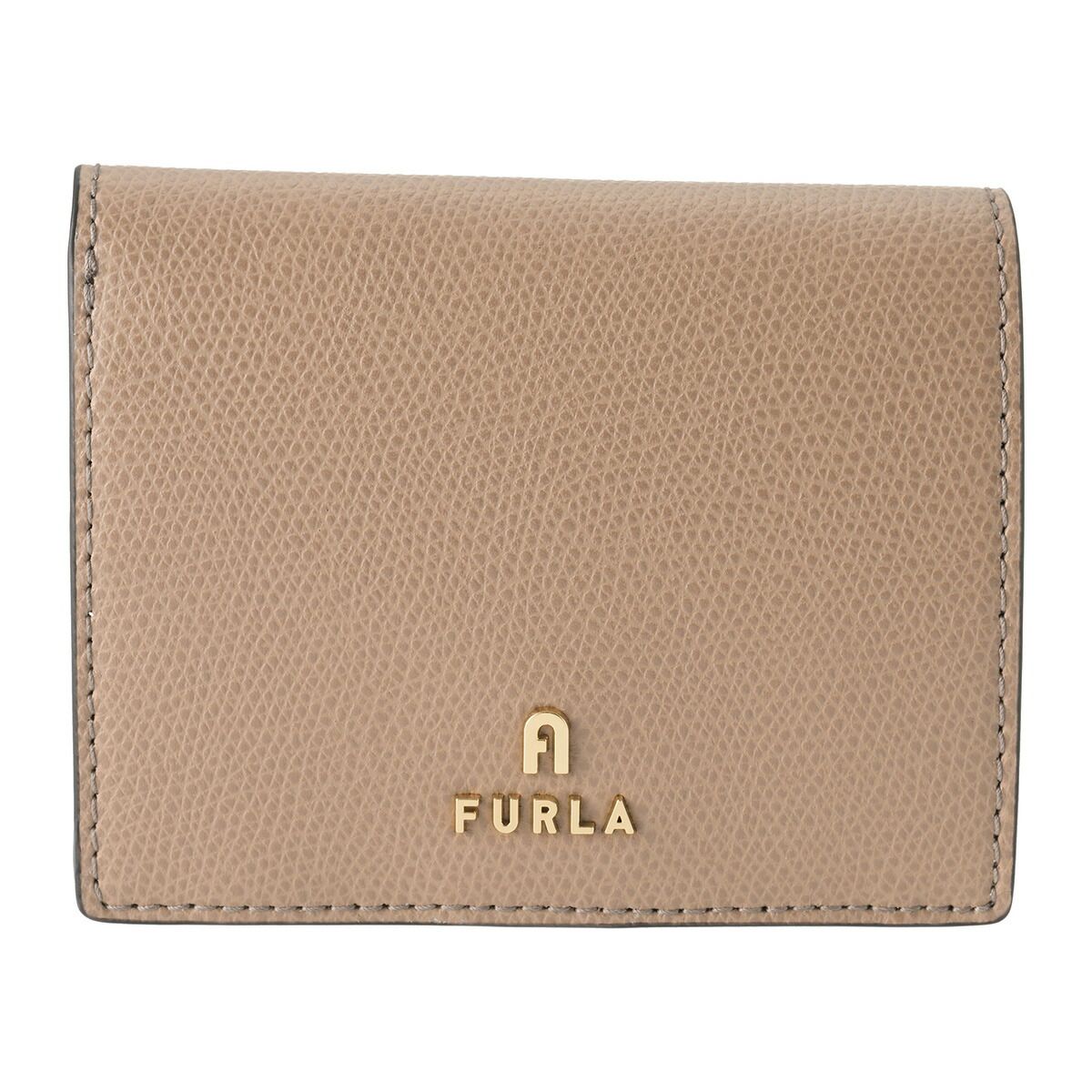 新品 フルラ FURLA 2つ折り財布 カメリア コンパクトウォレット S グレージュ 13,629円