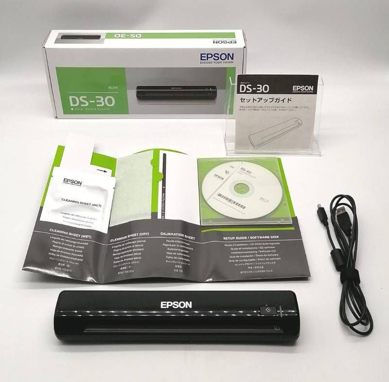 美品！エプソン DS-30 ドキュメントスキャナー - メルカリ