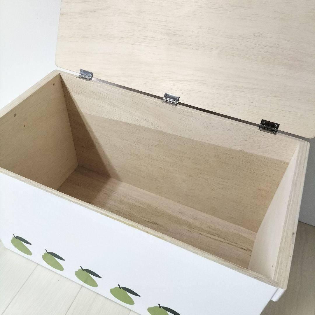 122*《収納BOX》宅配ボックス 北欧 梨 ナチュラル 本棚 置き配 レトロ 