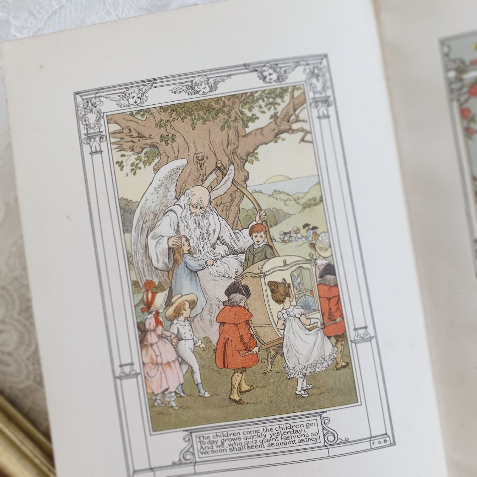 1900s-1910s 装丁も美しいイギリスアンティーク本 Old Fashioned Tales
