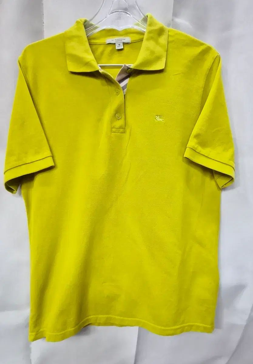 BURBERRY バーバリー ポロTシャツ イェロー M (ユニセックス)