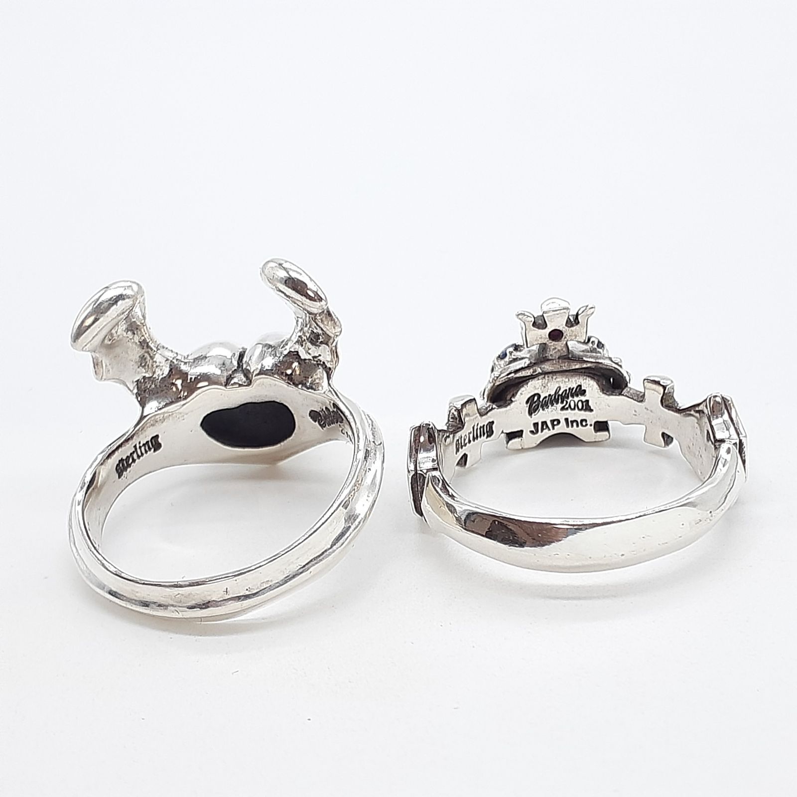 ※クッキー　JAP工房 ベイビー・バーバラ リング BARBARA バーバラ リング STERLING SILVER シルバー Coroneted Barbara