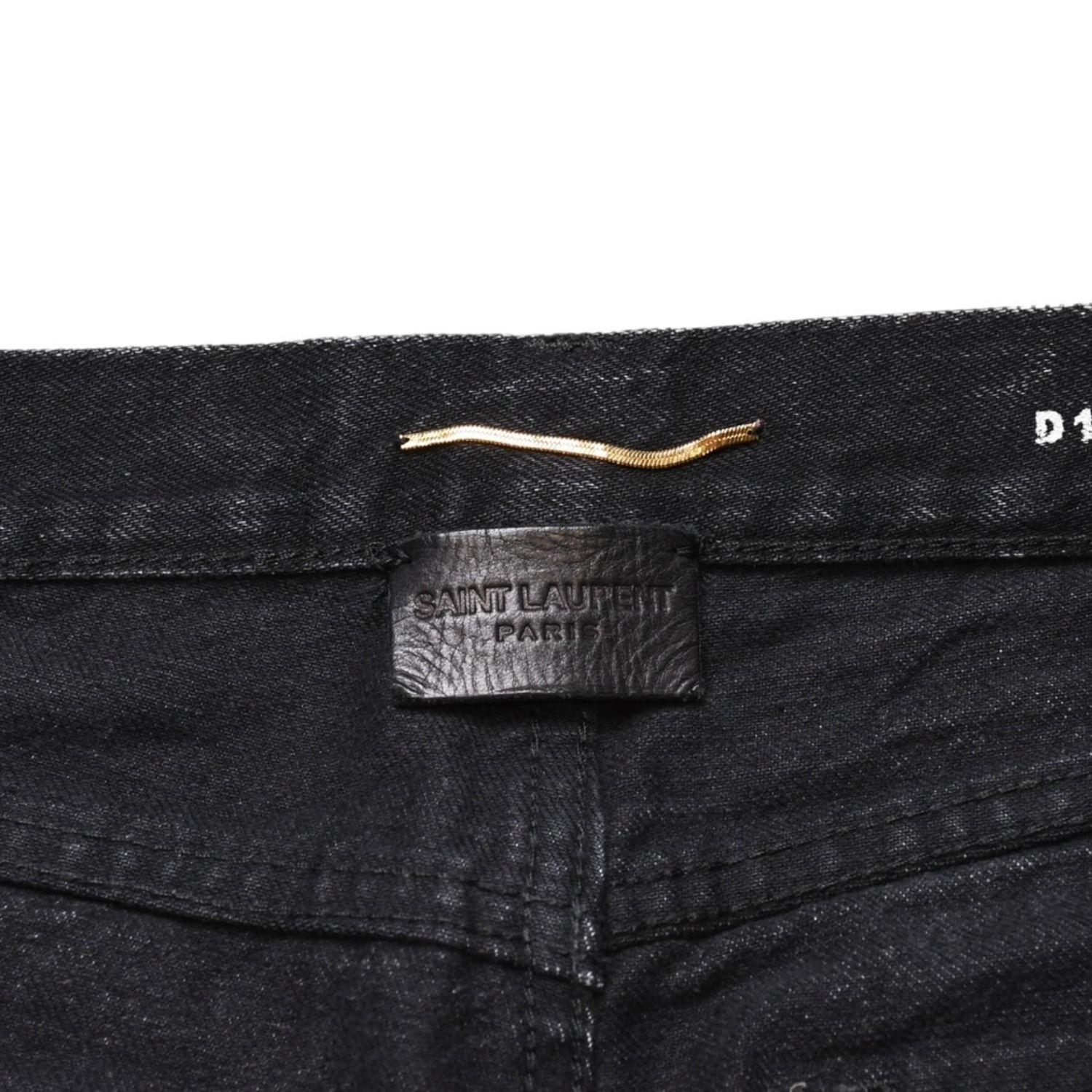 極美品 SAINT LAURENT サンローラン デニムパンツ 切りっぱなし デニム 