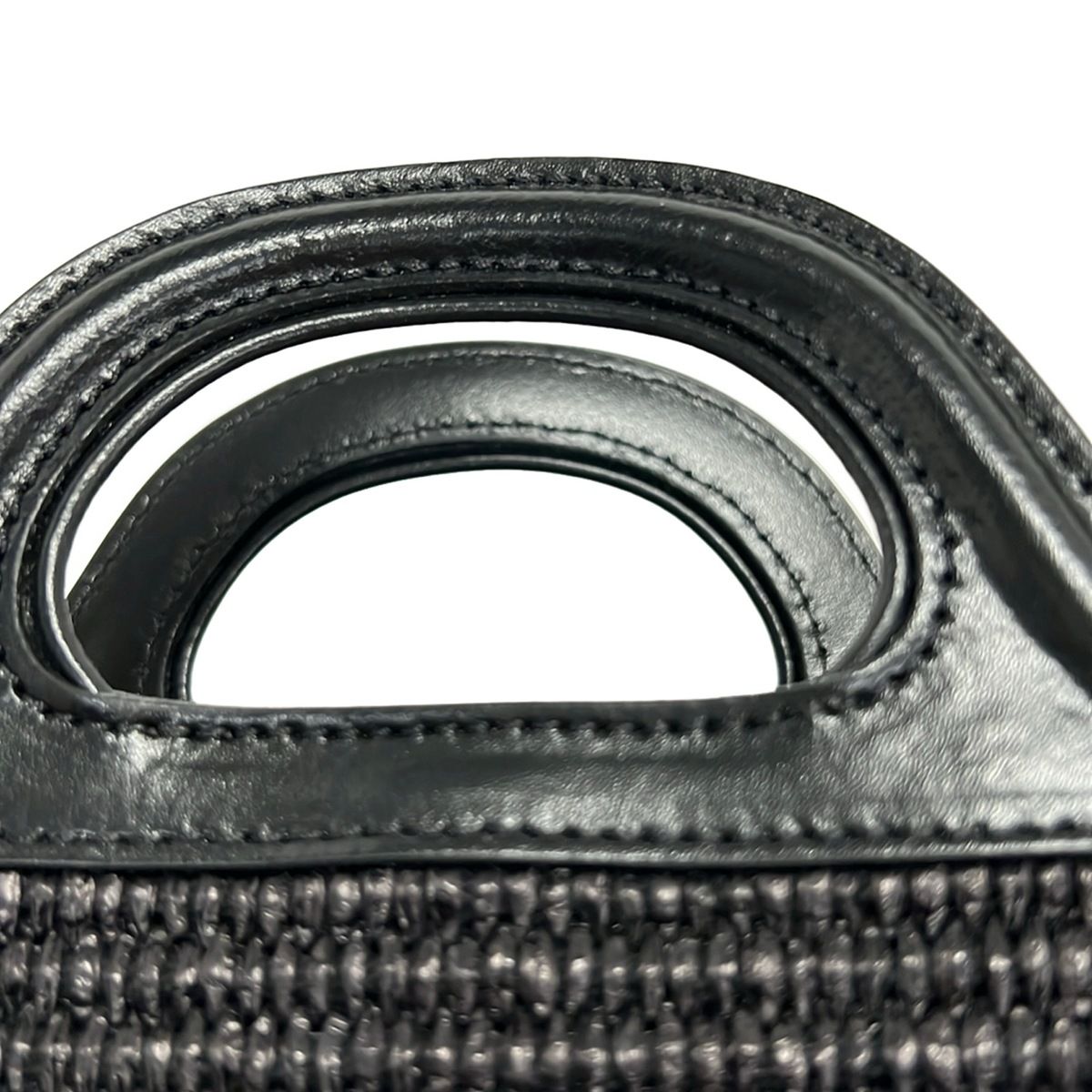 MARNI(マルニ) トートバッグ美品 トロピカリア マイクロ BMMP0067Q0 黒 