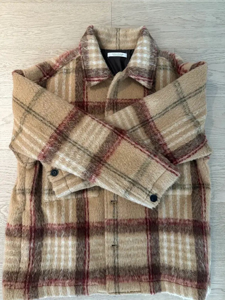 ジャーナルスタンダード チェック ウール ジャケット M