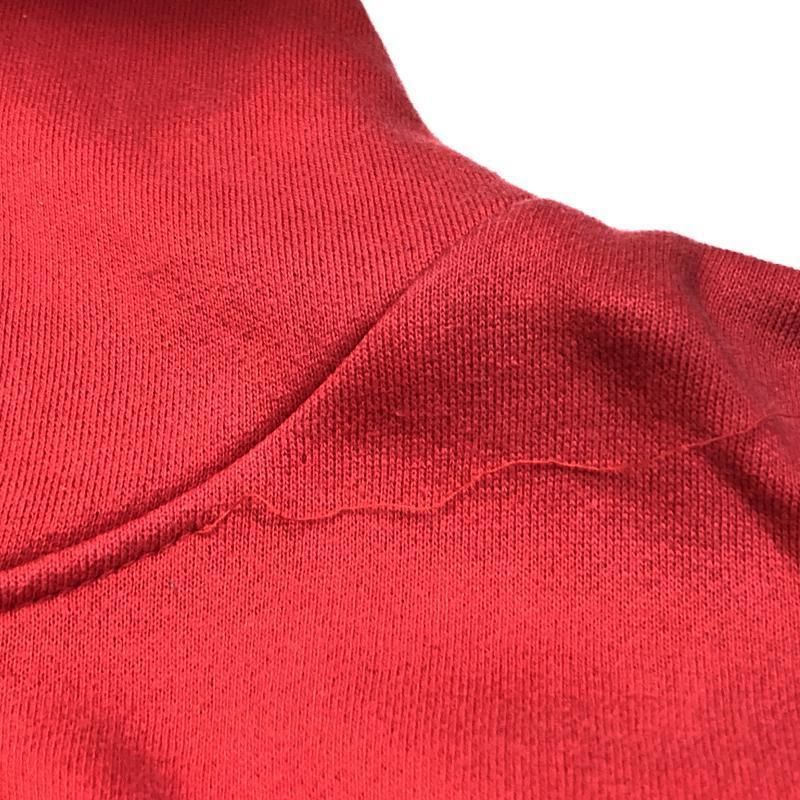 中古】STUSSY ズッカロゴ パーカー L レッド ステューシー[10] - メルカリ