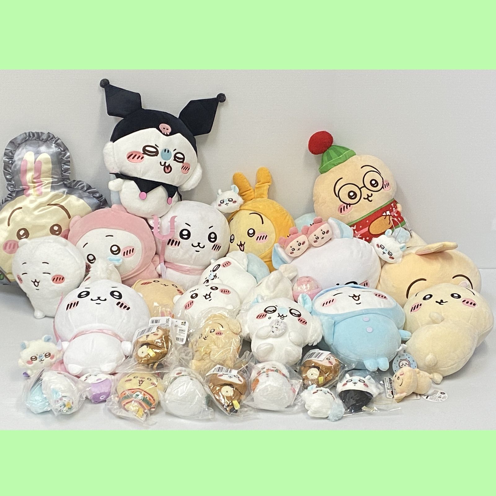 ちいかわ　纏め売りセット △ちいかわ ぬいぐるみ まとめ ※汚れあるもの含む 中古品