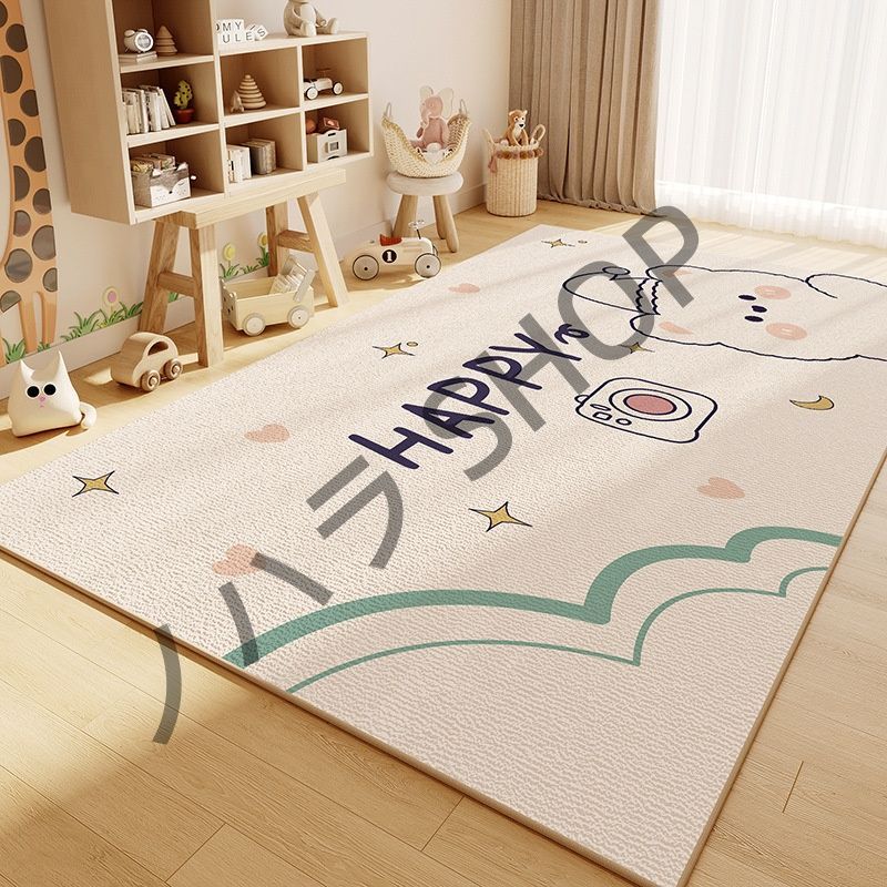 200*300cm/多機能使用/カーペット/滑り止め付き /ラグ マット /ベッドルーム リビングルーム 寝室の部屋 /マット/カーペット/ #E012