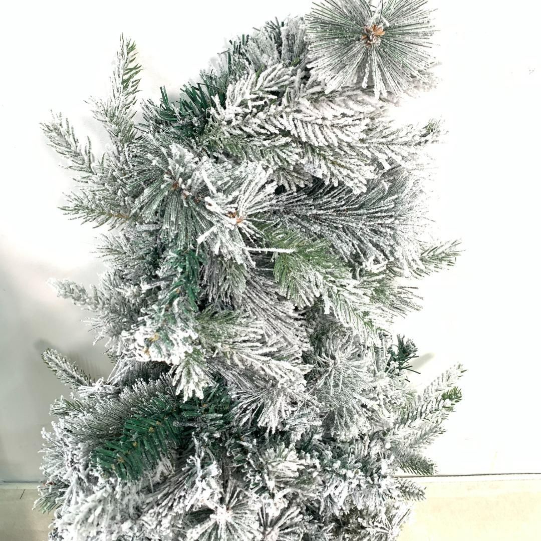 新品クリスマスツリー 150cm 雪化粧 LEDライト 北欧2003-160 - メルカリ