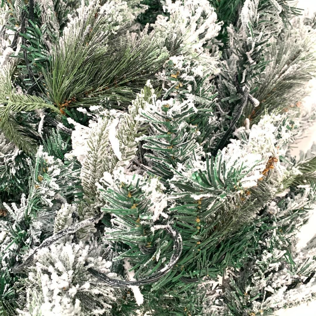 新品クリスマスツリー 150cm 雪化粧 LEDライト 北欧2003-160 - メルカリ